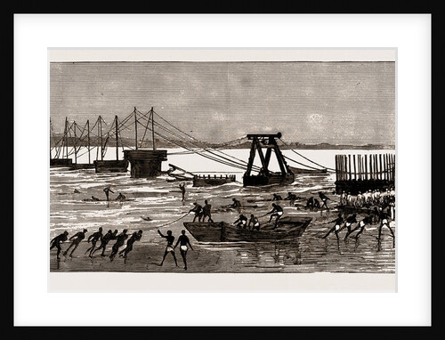Our Indian Frontier Railways: New Bridge Over The Jhelum At Chah Nizam, Punjaub, 1886 by Anonymous