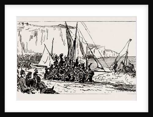 The Volunteer Manoeuvres At Dover, UK, 1886 by Anonymous