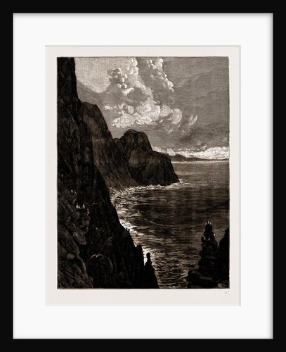 View From The Summit Of The North Cape, Looking South, Norway, 1886 by Anonymous