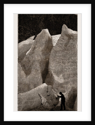 A Pinnacle Of The Svartisen Glacier, Norway, 1886 by Anonymous