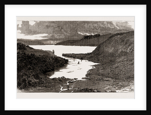 Terrawerra Lake And Mountain, The Scene Of The Recent Volcanic Eruption In New Zealand, 1886 by Anonymous