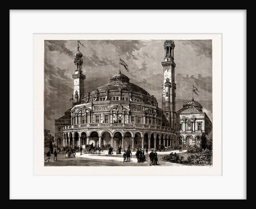 The People's Palace For East London, The Foundation Stone Of Which Is To Be Laid By The Prince And Princess Of Wales, UK, 1886 by Anonymous