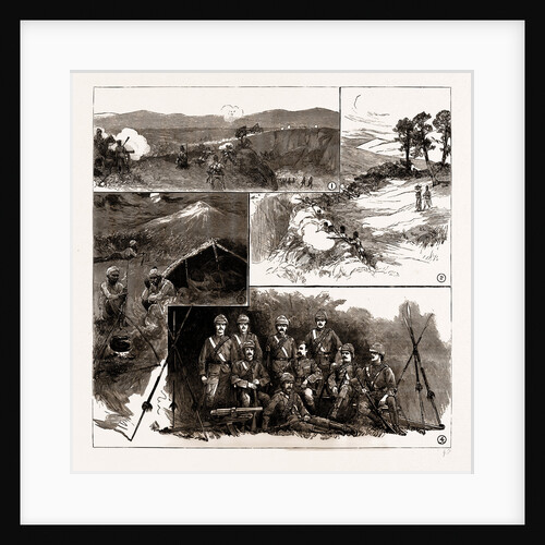 The Fighting With Dacoits In Burma, 1886 by Anonymous