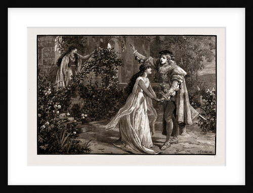 Scene From Mr. Mackenzie's New Opera, The Troubadour, Act III by Anonymous