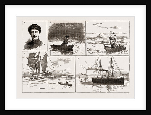Miss Journeaux's Perilous Adventure At Sea, 1886 by Anonymous