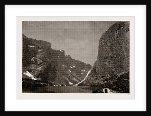 The Romsdal, With The Troldtinderne Range, Norway, 1886 by Anonymous