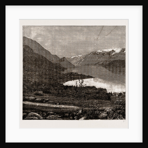 The Folgefonden, From Ullensvang, Hardanger, Norway, 1886 by Anonymous