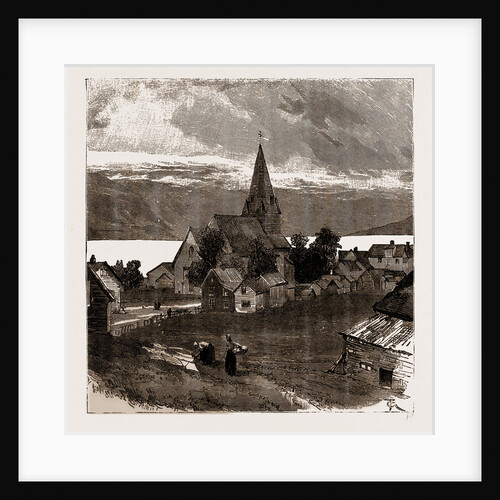 Vossevangen, Norway, 1886 by Anonymous