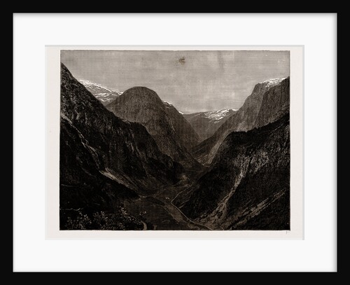 The Naerodal, Norway, 1886 by Anonymous