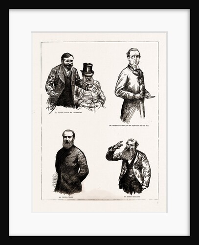 The Home Rule Debate In The House Of Commons, London, UK, 1886 by Anonymous
