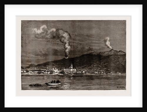 The Recent Eruption Of Mount Etna, Sicily, Italy, 1886 by Anonymous
