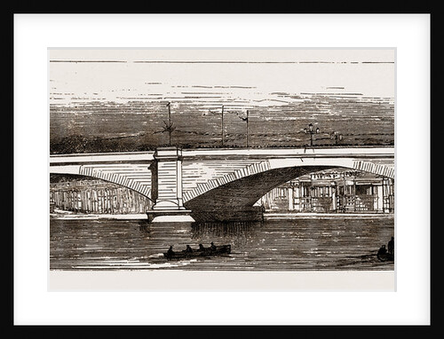 Opening Of The New Bridge Over The Thames At Putney By The Prince And Princess Of Wales, London, UK, 1886 by Anonymous