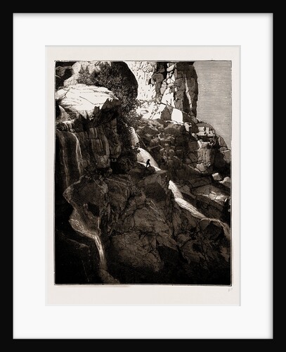 Schermbrucker Falls, South Africa, 1886 by Anonymous