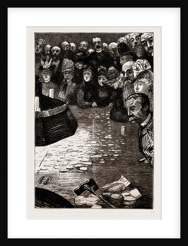Suspense At The Casino, 1886 by Anonymous