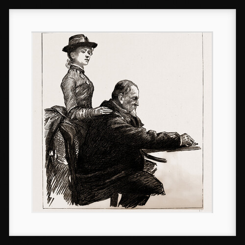 The Muse, 1886 by Anonymous