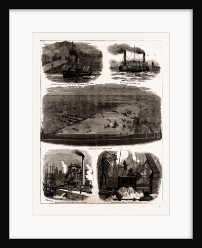 The Mersey Tunnel Opened By The Prince Of Wales, Jan. 20, UK, 1886 by Anonymous