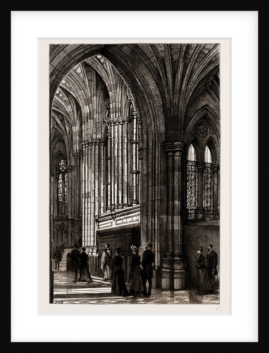 Interior Of Chapel, UK, 1886 by Anonymous