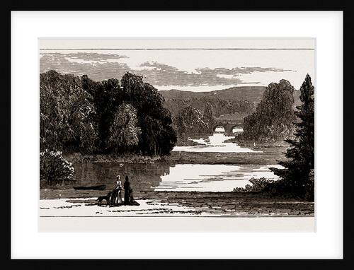 Eaton Hall: A View From The Lawn, UK, 1886 by Anonymous