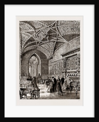 Eaton Hall: The Great Drawing Room, UK, 1886 by Anonymous