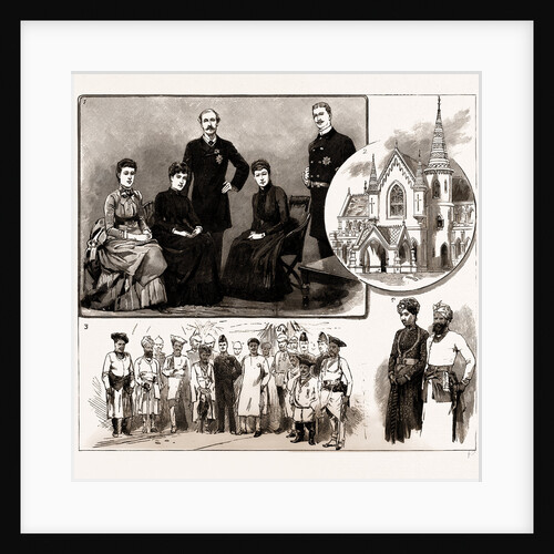 Lord Dufferin At Indore, 1886 by Anonymous