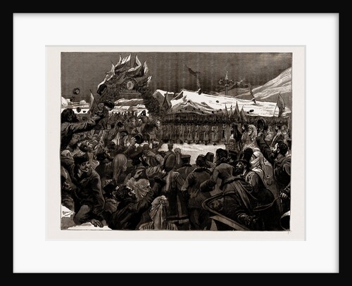 The War Between Serbia And Bulgaria: The Entry Of Prince Alexander Into Sofia, Dec. 26, 1886, After The Arrangement Of The Armistice by Anonymous