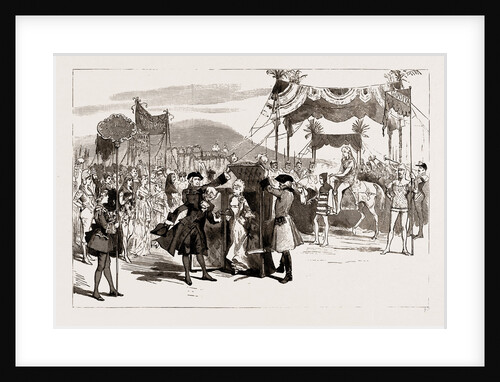 The Pantomime Of Aladdin At Drury Lane Theatre, London, UK, 1886 by Anonymous