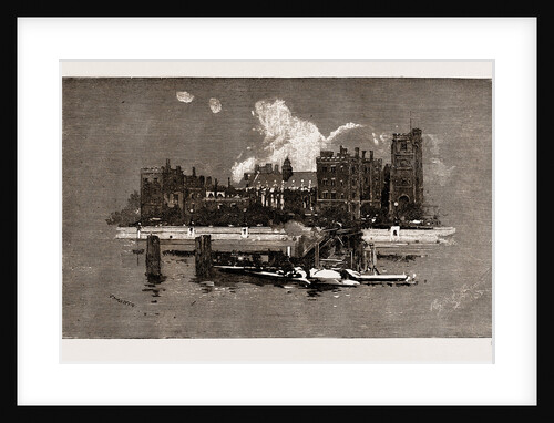 The Royal River: The Thames From Source To Sea: Lambeth Palace And Church, UK, 1886 by Anonymous