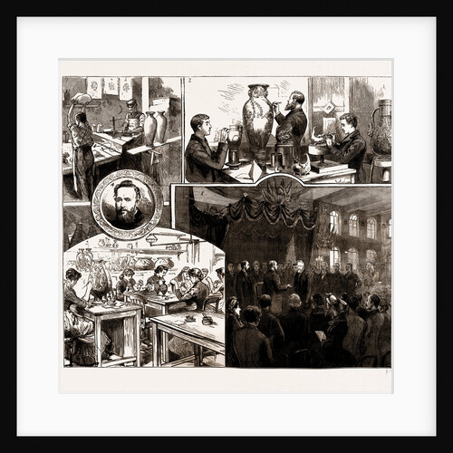 The Prince Of Wales At Messrs. Doulton's Pottery Works, Lambeth, London, UK, 1886 by Anonymous