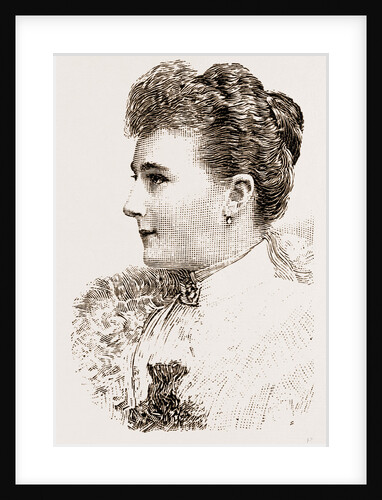 Princess Alexandra Of Anhalt, 1897 by Anonymous