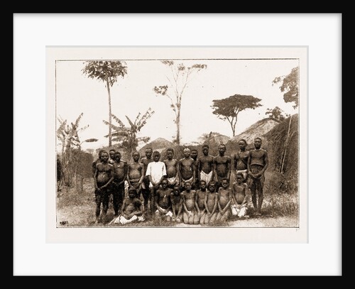 A Group Of Angoni Friendlies, 1897 by Anonymous