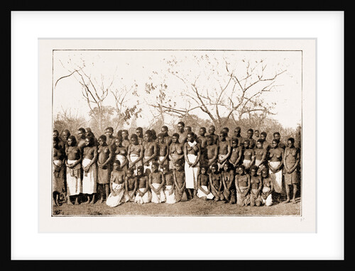 A Group Of Angoni Women, 1897 by Anonymous