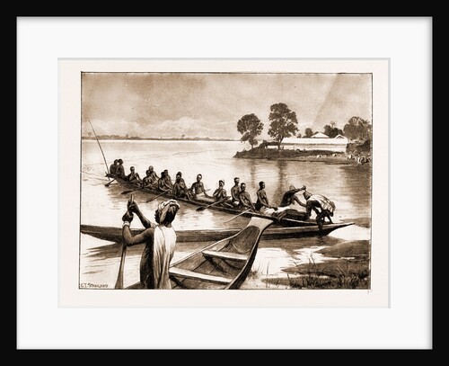 The Royal Niger Company's Expedition: Everyday Scenes On The River Niger, 1897 by Anonymous