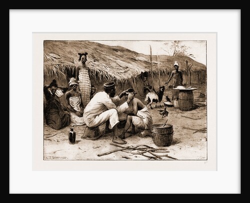 The Royal Niger Company's Expedition: Everyday Scenes On The River Niger, 1897 by Anonymous