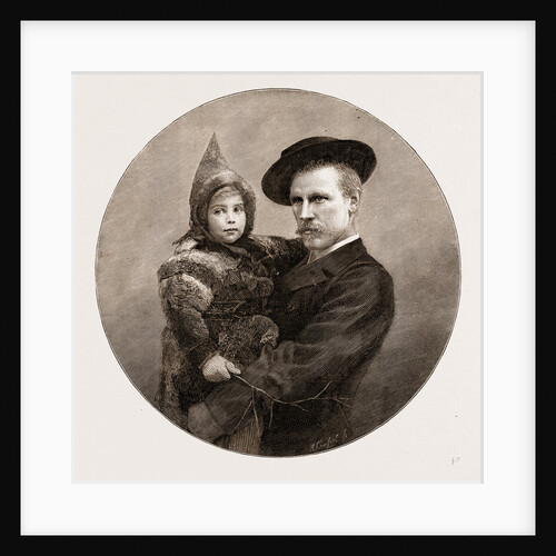 Dr. Fridtjof Nansen And His Little Daughter Liv, 1897 by Anonymous
