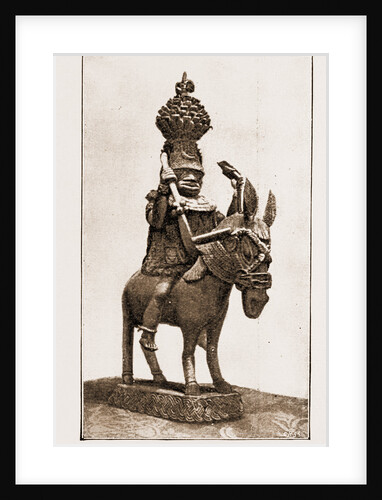 This Casting Of A Former King Of Benin Was Made By Natives Of Benin City by Anonymous