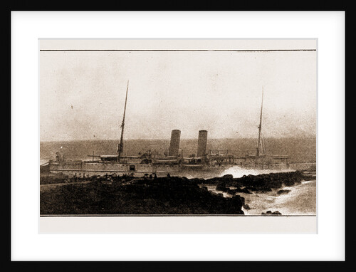 The Royal Indian Marine Troopship Warren Hastings Was Wrecked On The South Coast Of Reunion by Anonymous