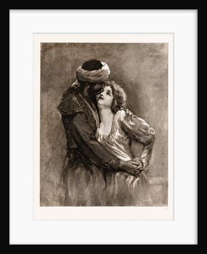 Then I Am Messiah, Indeed, He Thought, Glowing, And, Stooping, He Knew For The First Time The Touch Of A Woman's Lips by Solomon J. Solomon