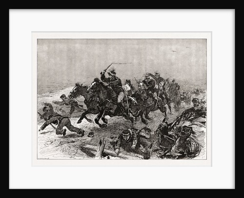 The Greek Rout: An Incident Of The Stampede On The Road To Larissa, Greece, 1897 by Anonymous