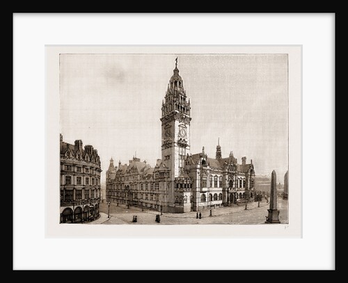 The Queen's Visit To Sheffield: The New Town Hall To Be Opened By Her Majesty, UK, 1897 by Anonymous