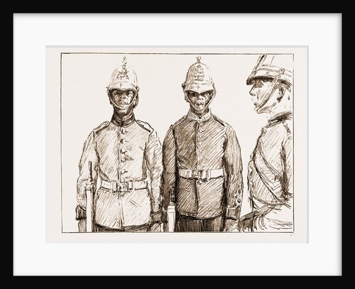 Malay Armed Police: Straits Settlements Contingent, 1897 by Anonymous