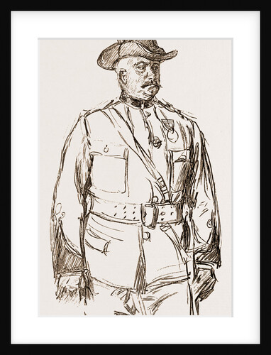 A Sergeant And A Private, New Zealand Mounted by Anonymous