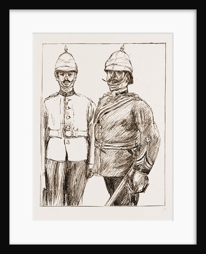 Captain Marquis Testaferrata Olivier And A Private Of Ist Royal Malta Regiment by Anonymous