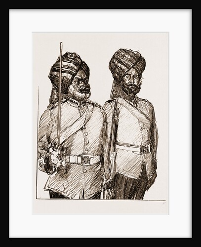 Subadah Singh. Sergeant Kala Singh Malay States Guides by Anonymous