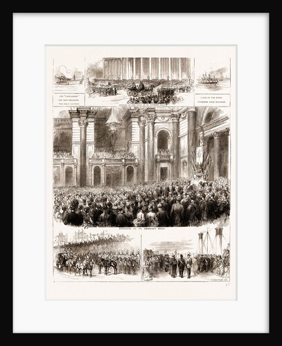 The Shah Of Persia (Iran) At Liverpool UK In 1873 by Anonymous
