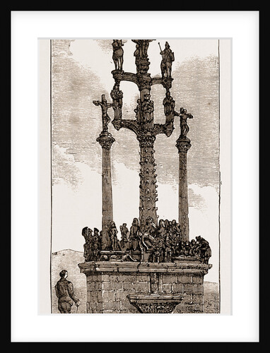 Calvary At St. Thegonnec, Brittany by Anonymous