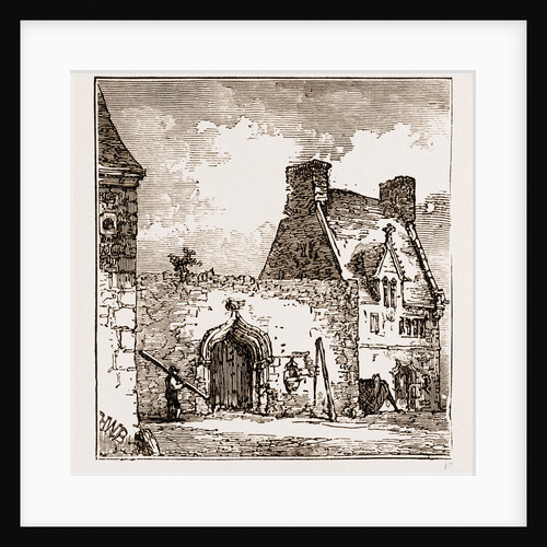 Chapel Founded By Mary Queen Of Scots At Roscoff, Brittany by Anonymous