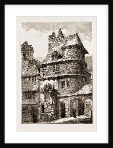 Gateway Near The Jacobin Church, Morlaix by Anonymous