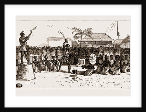 A Public Execution At Coomassie, The Ashantee War 1873. Anglo-ashanti Wars Between The Ashanti Empire by Anonymous