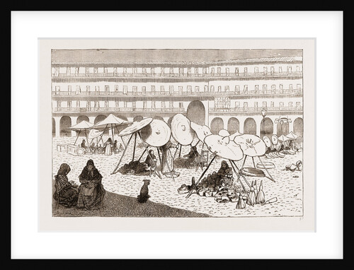 The Market Place, Cordova by Anonymous