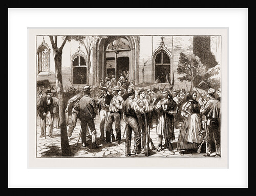 The Revolt In Valencia, Federalists Taking Possession Of The Bourse by Anonymous